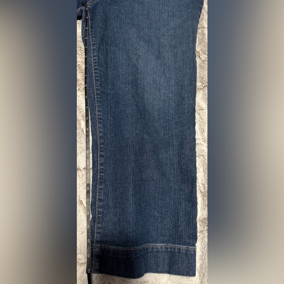 Eddie Bauer Women’s Tall Femme Grande Pants Blue Jeans Size 18T - Picture 7 of 13